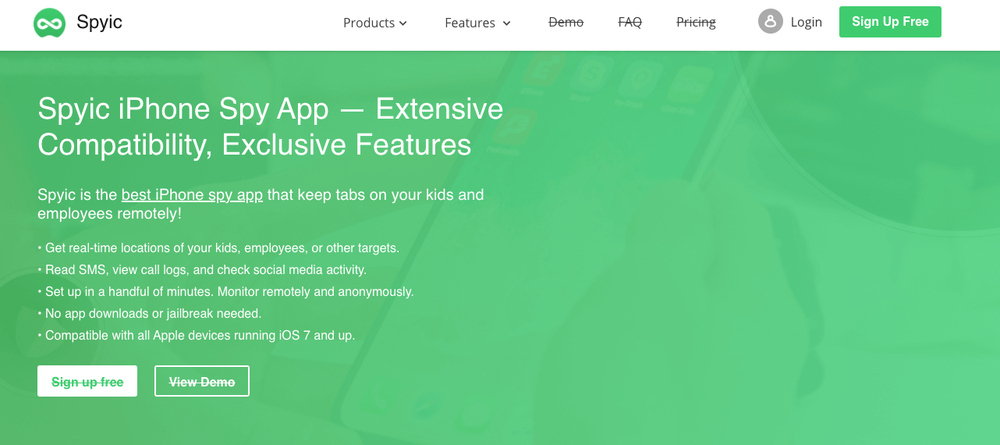 spyic spy app iphone